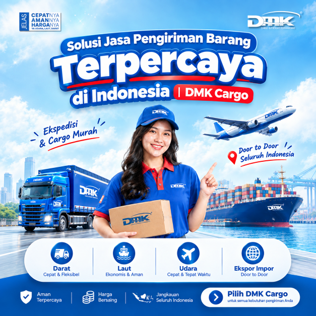 Solusi Jasa Pengiriman Barang Terpercaya di Indonesia | DMK Cargo